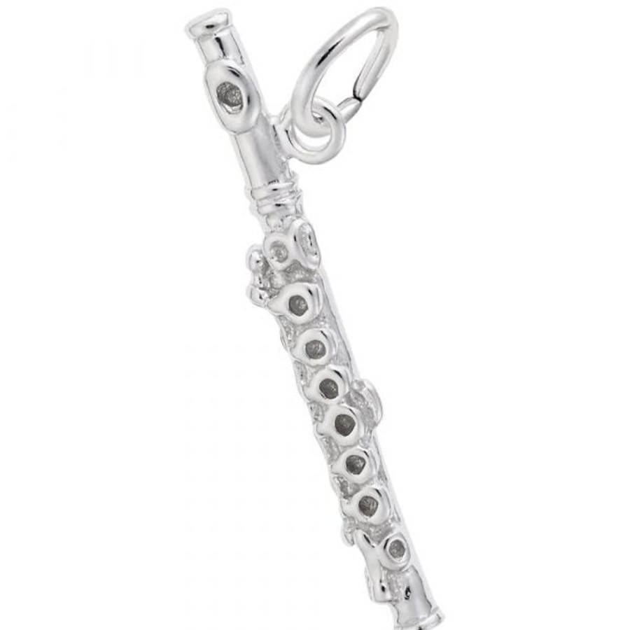 Jewelry Rembrandt | Sterling Silver Flute/Piccolo Charm