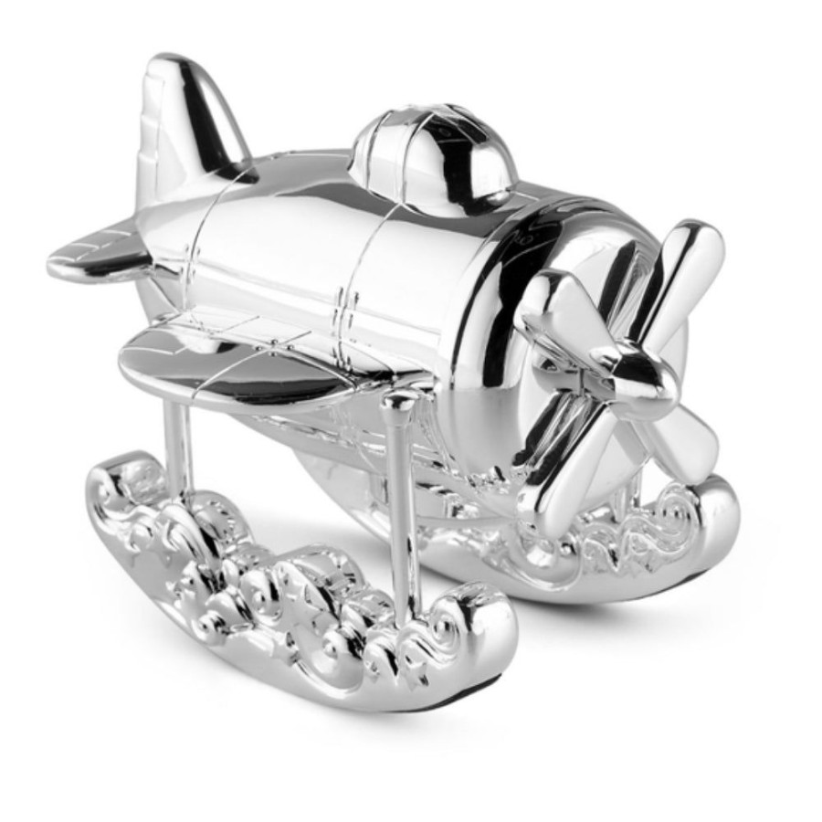 Gifts Reed u0026 Barton | Reed & Barton Zoom Zoom Airplane Coin Bank