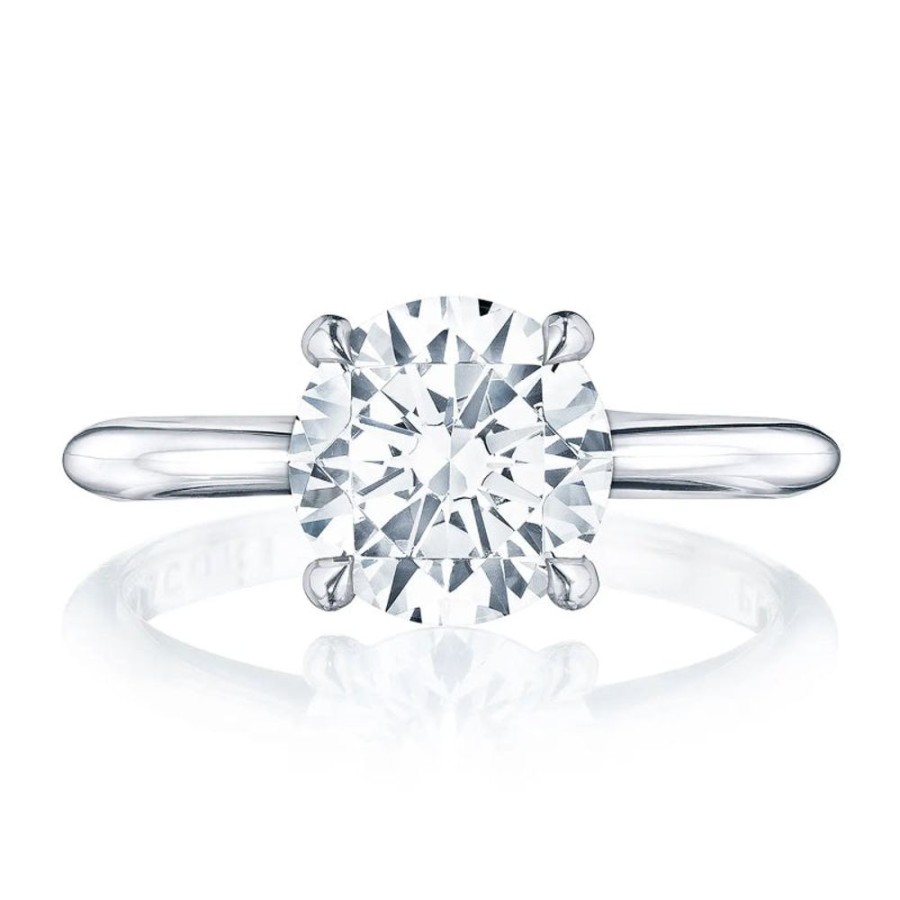 Jewelry Tacori | Tacori Founder'S Collection Round Solitaire Engagement Ring