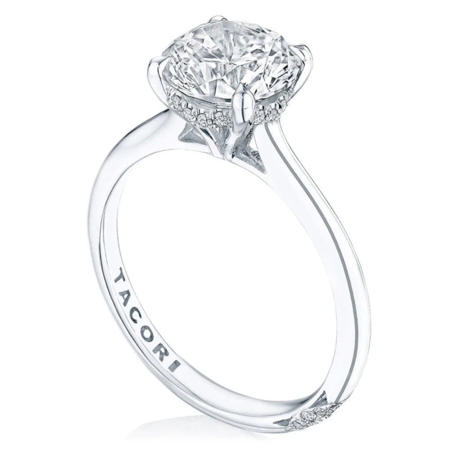 Jewelry Tacori | Tacori Founder'S Collection Round Solitaire Engagement Ring