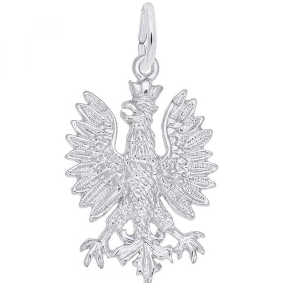 Jewelry Rembrandt | Sterling Silver Falcon Charm