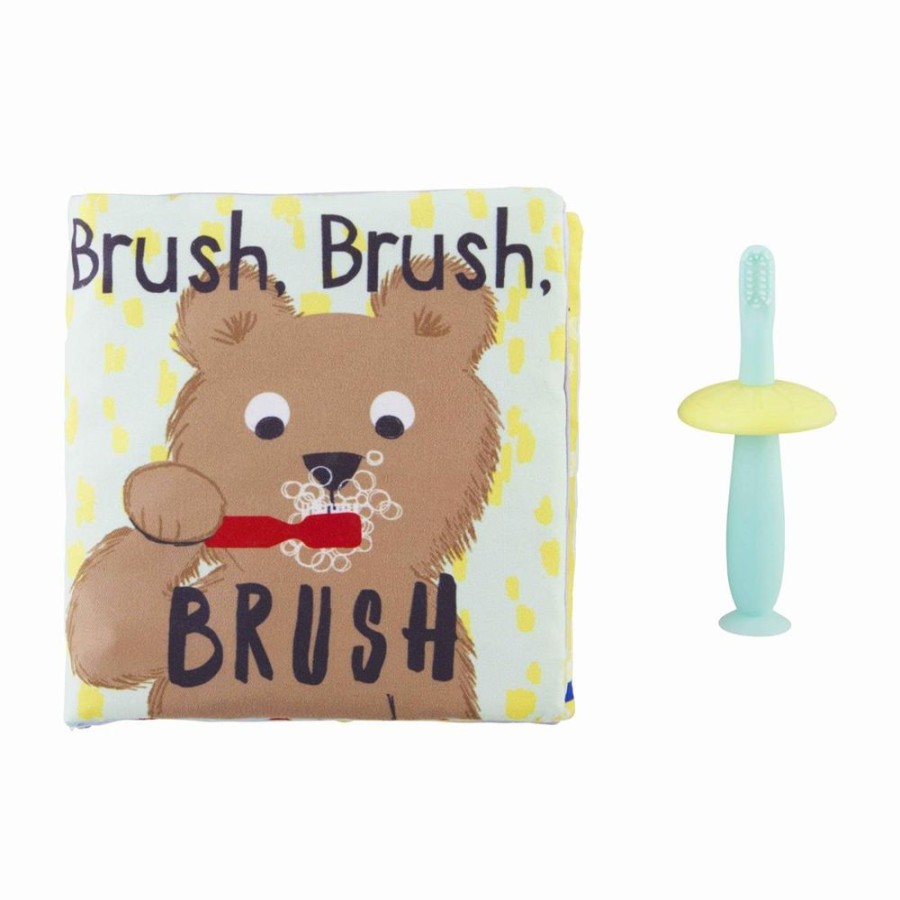 Gifts Mud Pie | Mud Pie Toothbrush Book Set