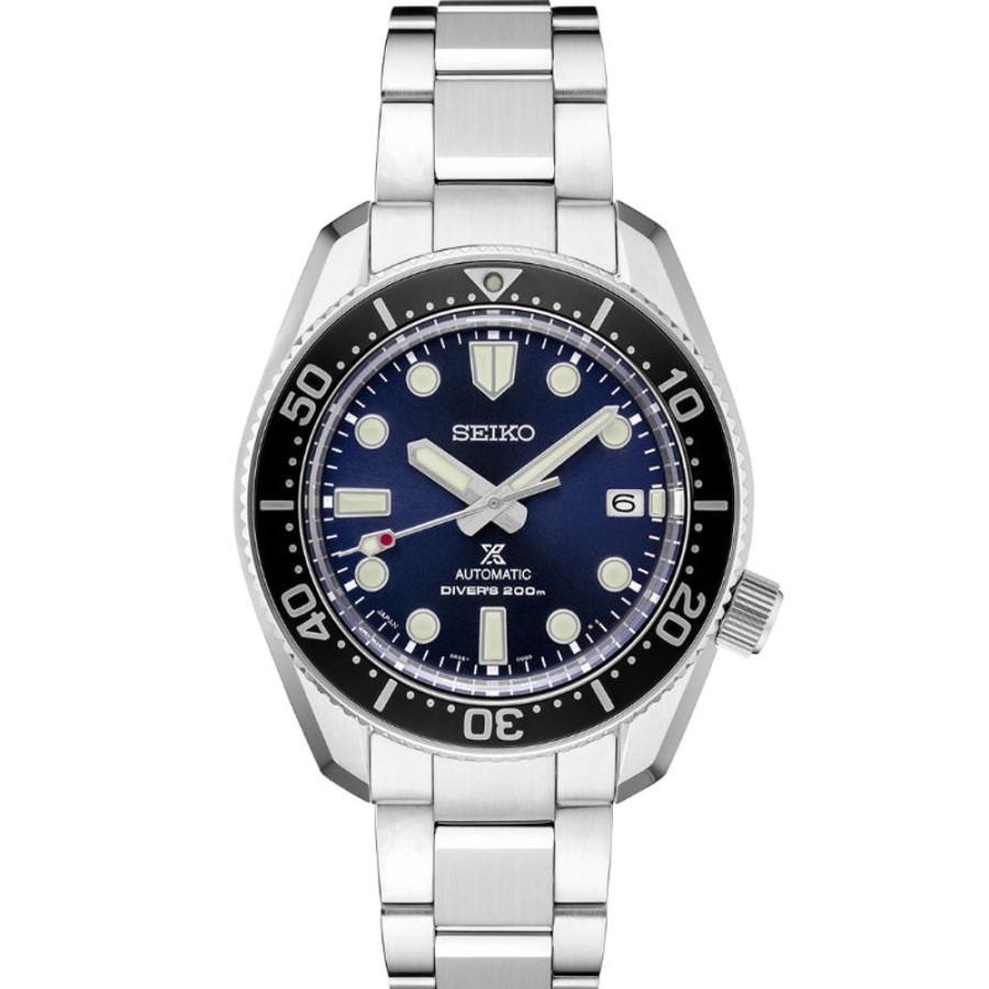 Gifts Seiko | Seiko Prospex Diver 42Mm 1968 Re-Interpretation Automatic - Blue Dial