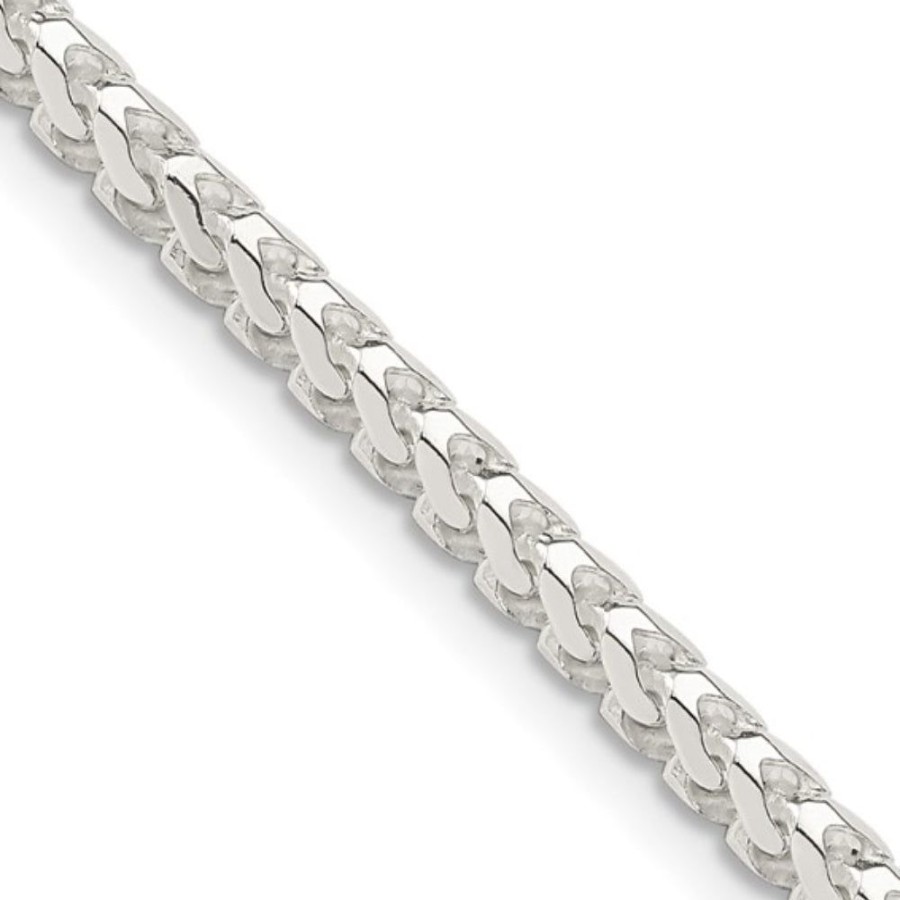 Jewelry Smyth Jewelers | Sterling Silver Diamond Cut Franco Chain