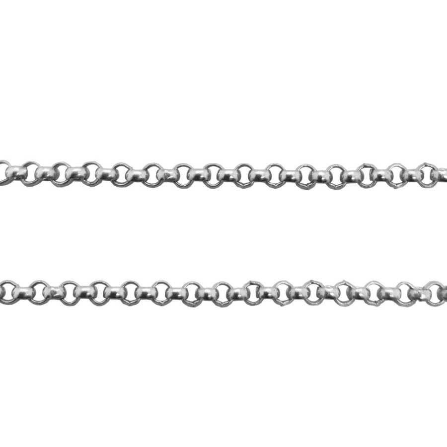 Jewelry Smyth Jewelers | Smyth Jewelers Linked 2.2Mm Rolo Chain Welded Bracelet