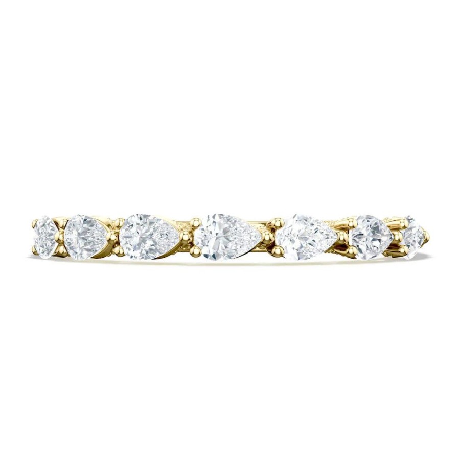 Jewelry Tacori | Tacori Sculpted Crescent Pear Wedding Band