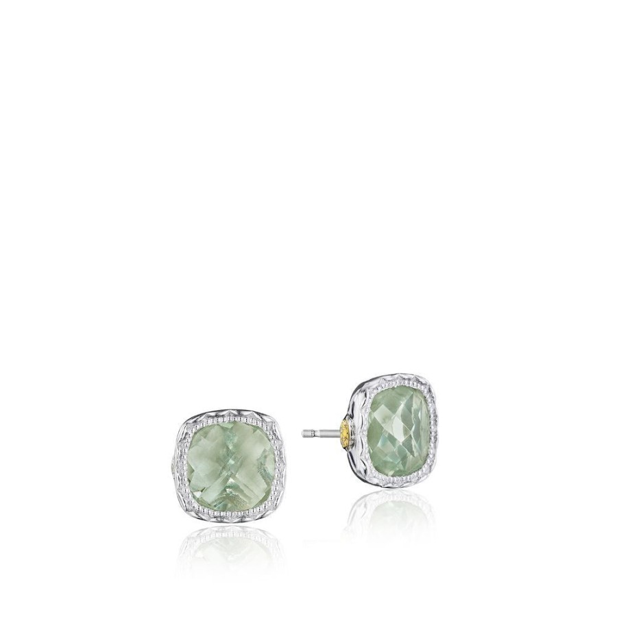 Jewelry Tacori | Tacori Cushion Gem Earrings