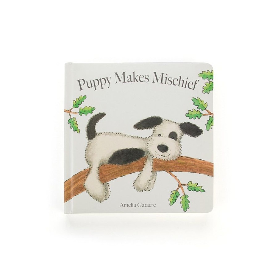 Gifts Jellycat | Jellycat Puppy Makes Mischief Book