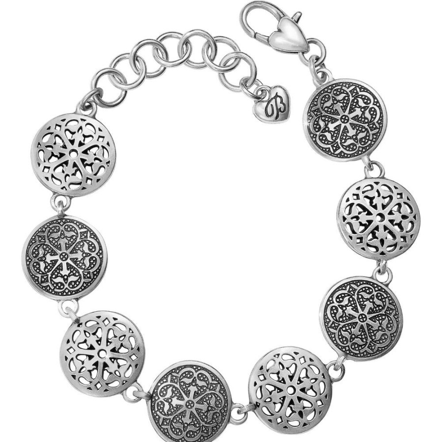 Jewelry Brighton | Brighton Ferrara Medallion Link Bracelet