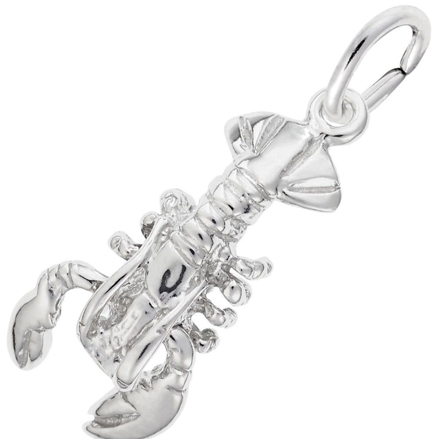 Jewelry Rembrandt | Sterling Silver Lobster Charm