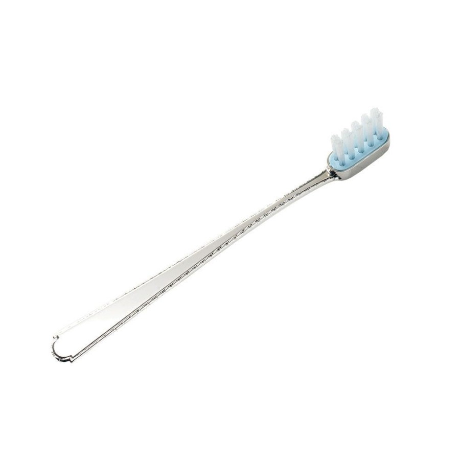 Gifts Salisbury | Salisbury Silver Baby Toothbrush- Blue