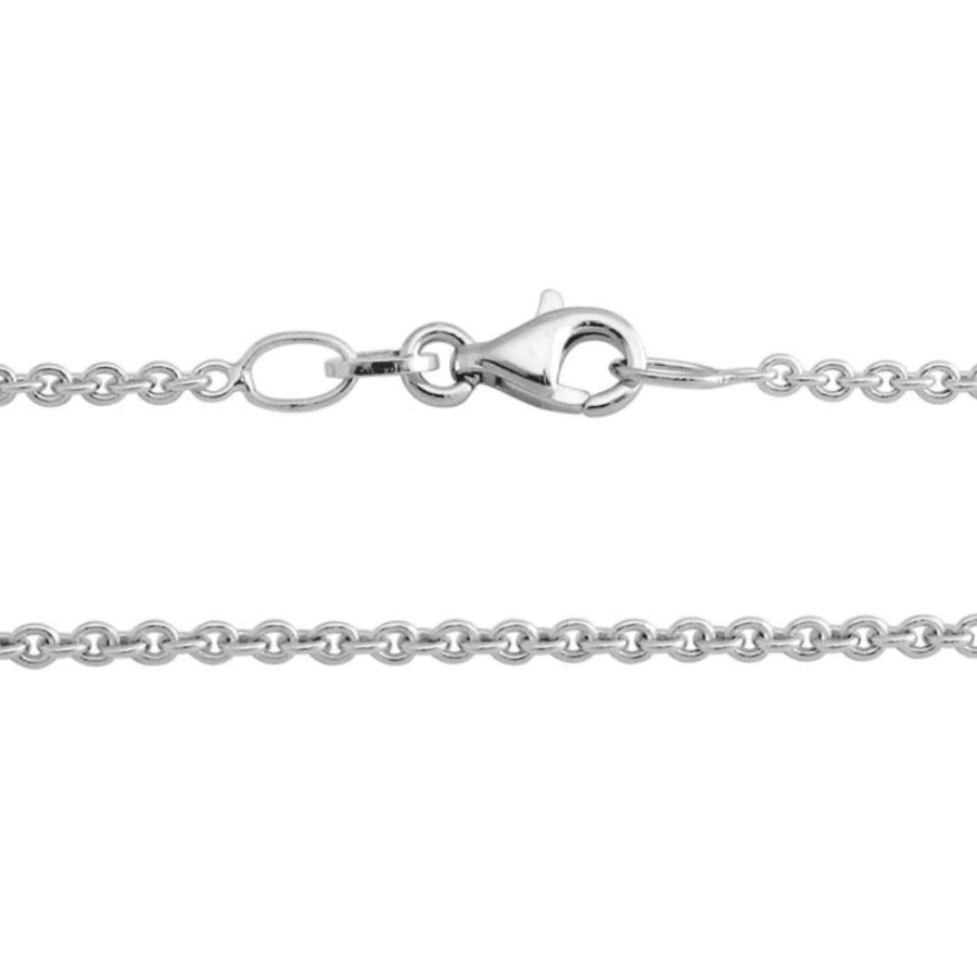 Jewelry Smyth Jewelers | Sterling Silver Cable Chain 18"