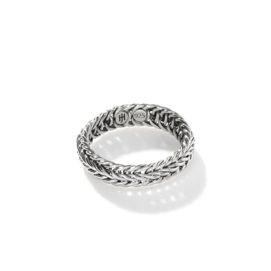 Jewelry John Hardy | John Hardy Kami 4.5Mm Silver Band