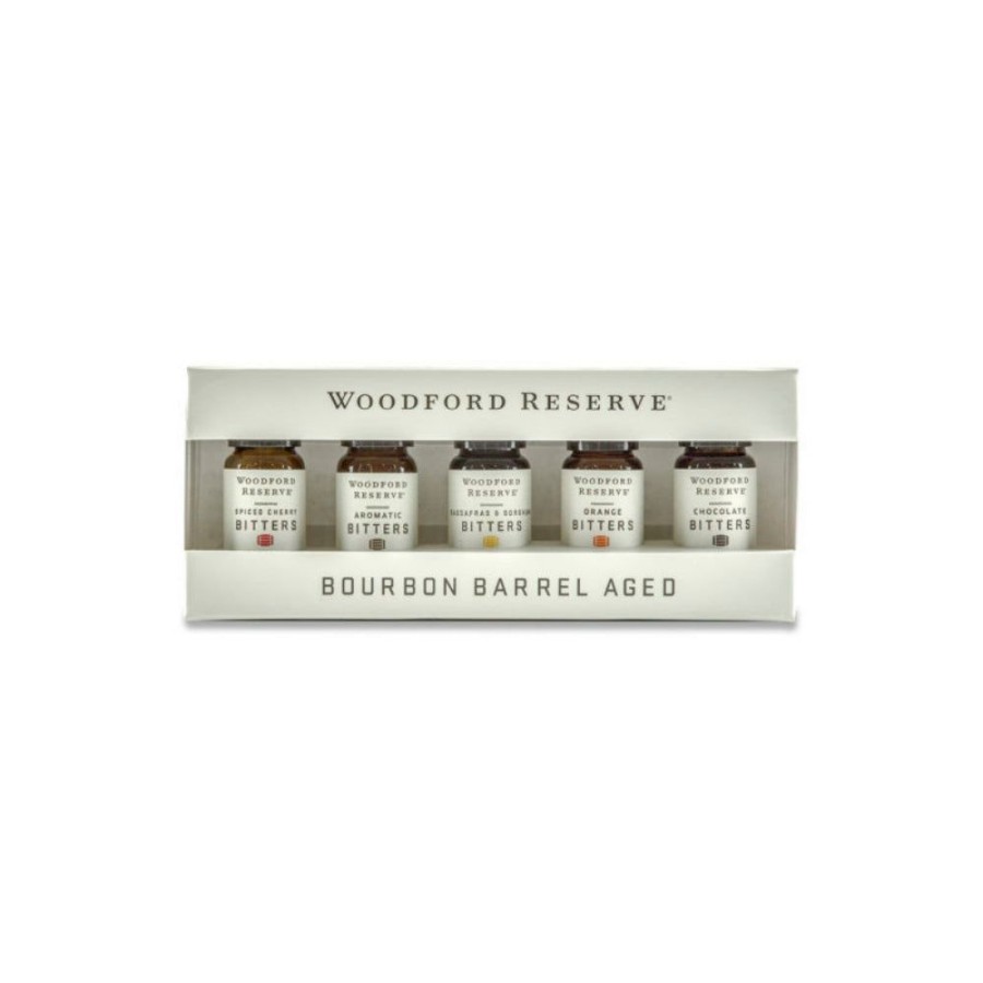 Gifts Bourbon Barrel Foods | Woodford Reserve® Bitters Miniature Dram 5-Pack Gift Set