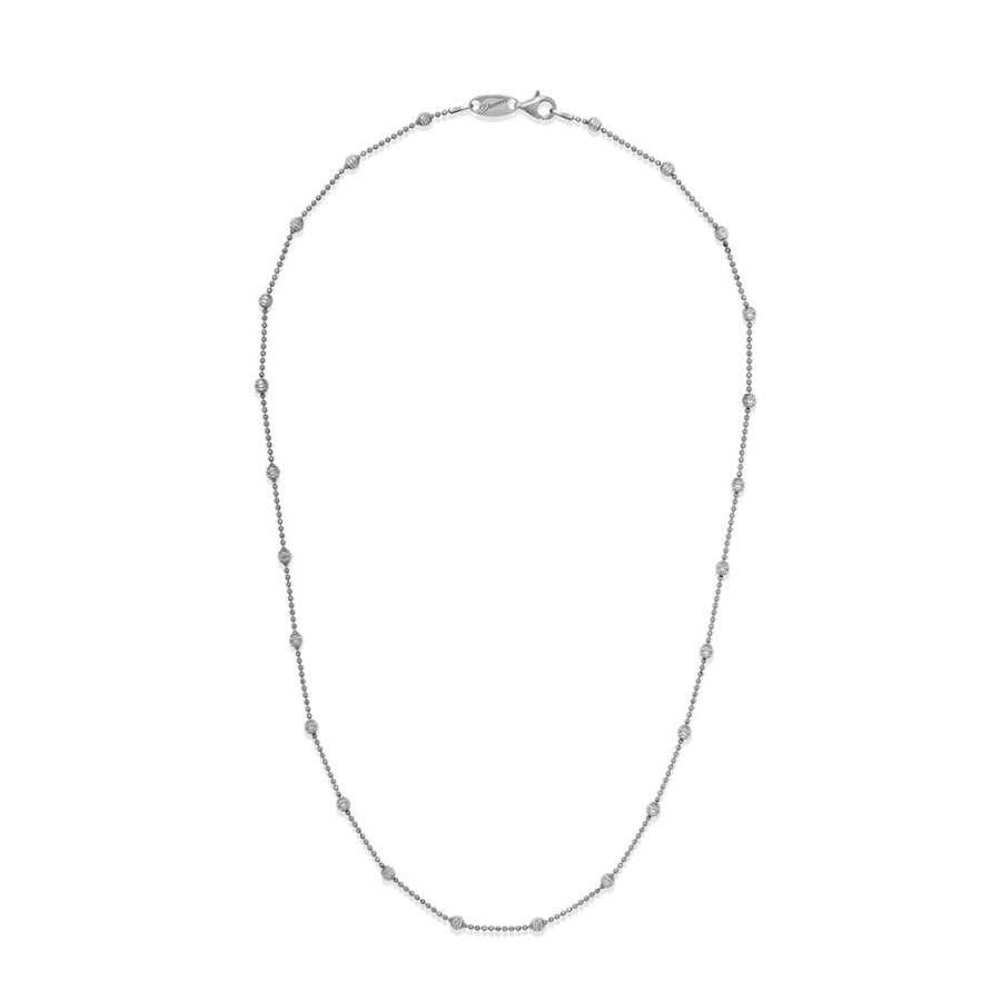 Jewelry Desmos | Desmos "Shine" Diamond-Cut Bead Station Necklace