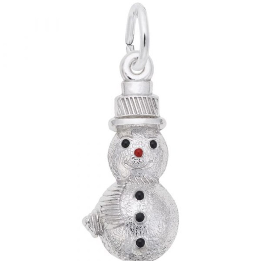 Jewelry Rembrandt | Sterling Silver Snowman Charm