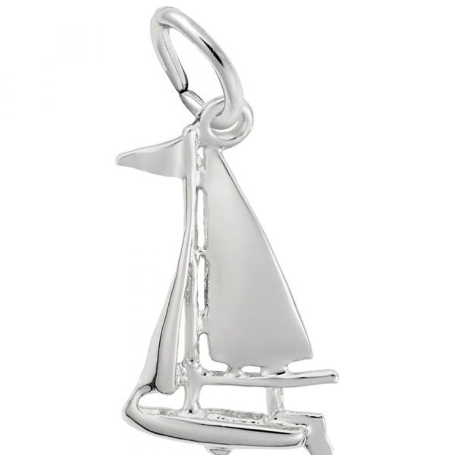 Jewelry Rembrandt | Sterling Silver Sailboat Charm