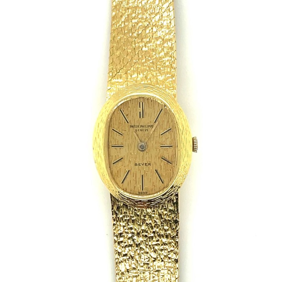 Timepieces Smyth Jewelers | Estate Ladies Patek Phillipe "Ellipse" In 18K Yellow Gold