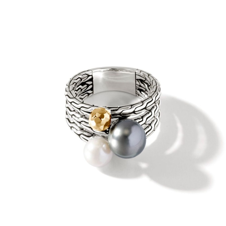 Jewelry John Hardy | John Hardy Pearl Multi Row Ring