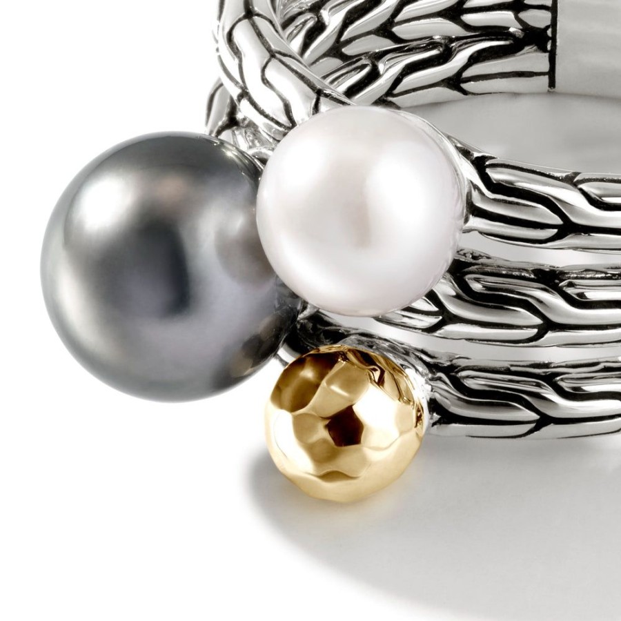 Jewelry John Hardy | John Hardy Pearl Multi Row Ring