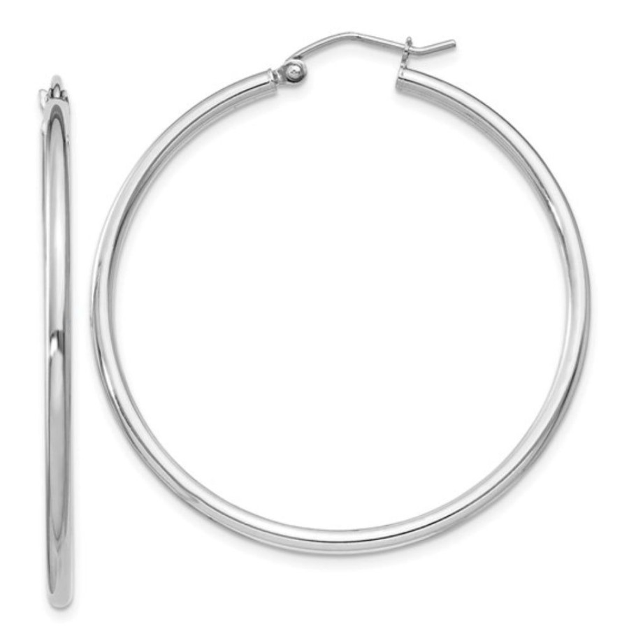 Jewelry Smyth Jewelers | Sterling Silver Round Hoop Earrings