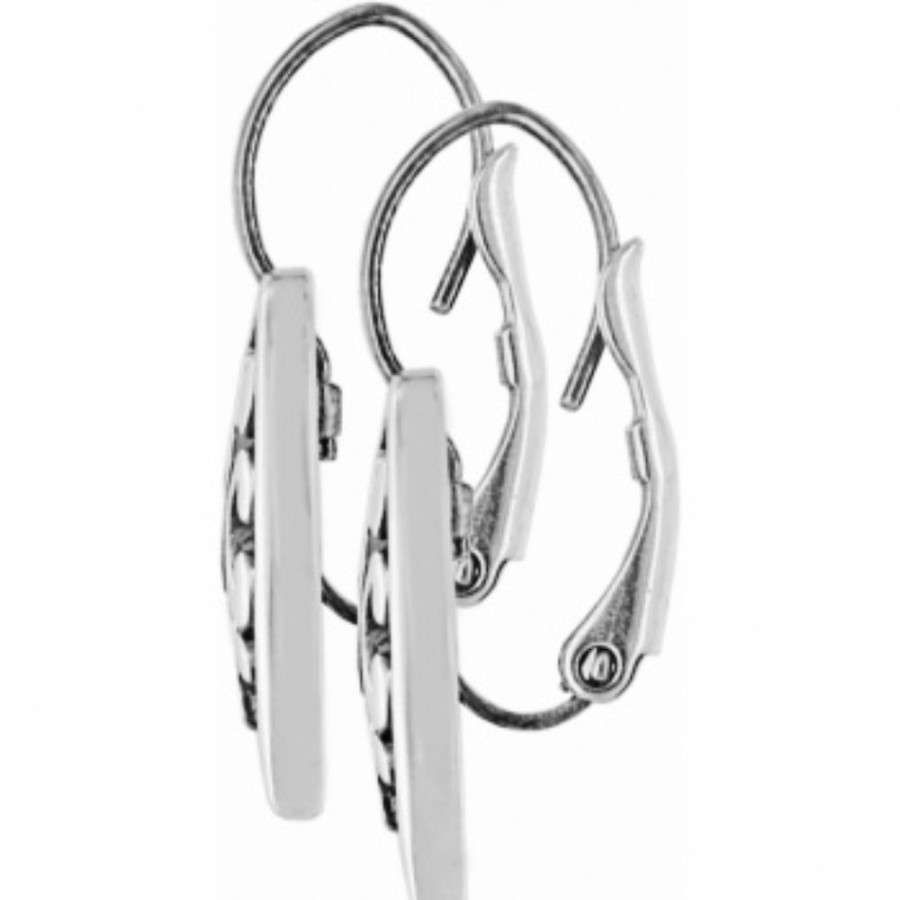 Jewelry Brighton | Brighton Contempo Heart Leverback Drop Earrings