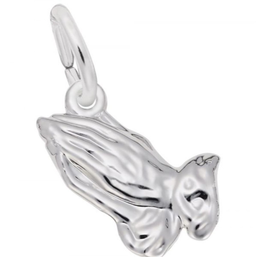 Jewelry Rembrandt | Sterling Silver Praying Hands Charm