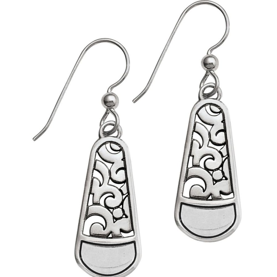 Jewelry Brighton | Brighton Catania French Wire Earrings - Silver/Black