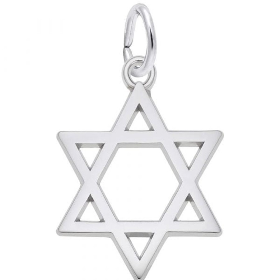 Jewelry Rembrandt | Sterling Silver Star Of David Charm