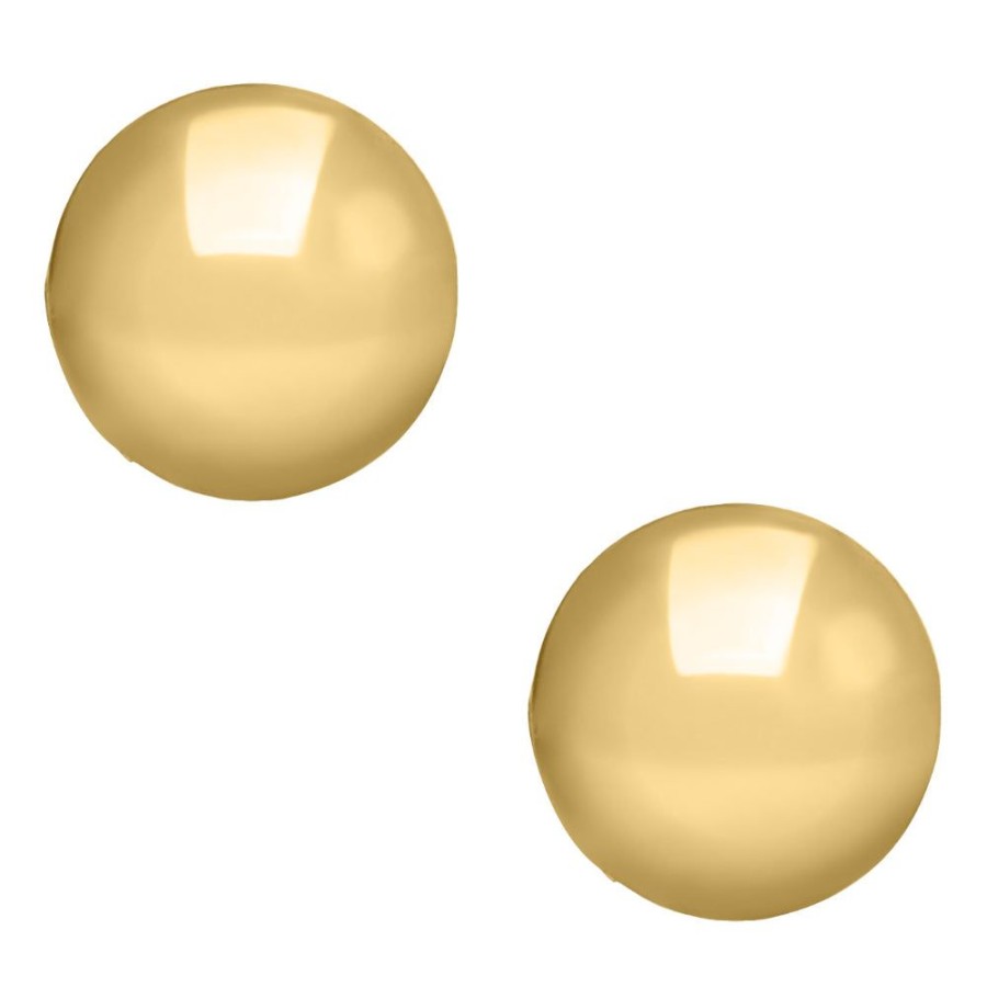 Jewelry Smyth Jewelers | 14Y Children'S Gold Ball Stud Earrings - 4Mm