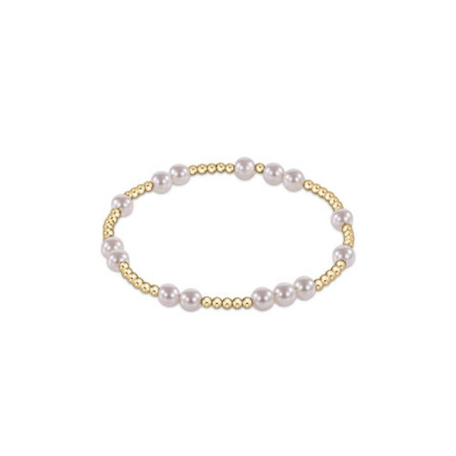 Jewelry enewton | Enewton Hope Unwritten Bracelet - Pearl