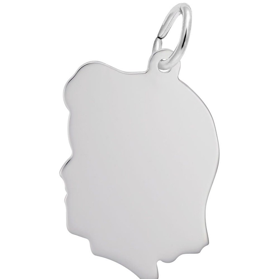 Jewelry Rembrandt | Girl Silhouette Charm