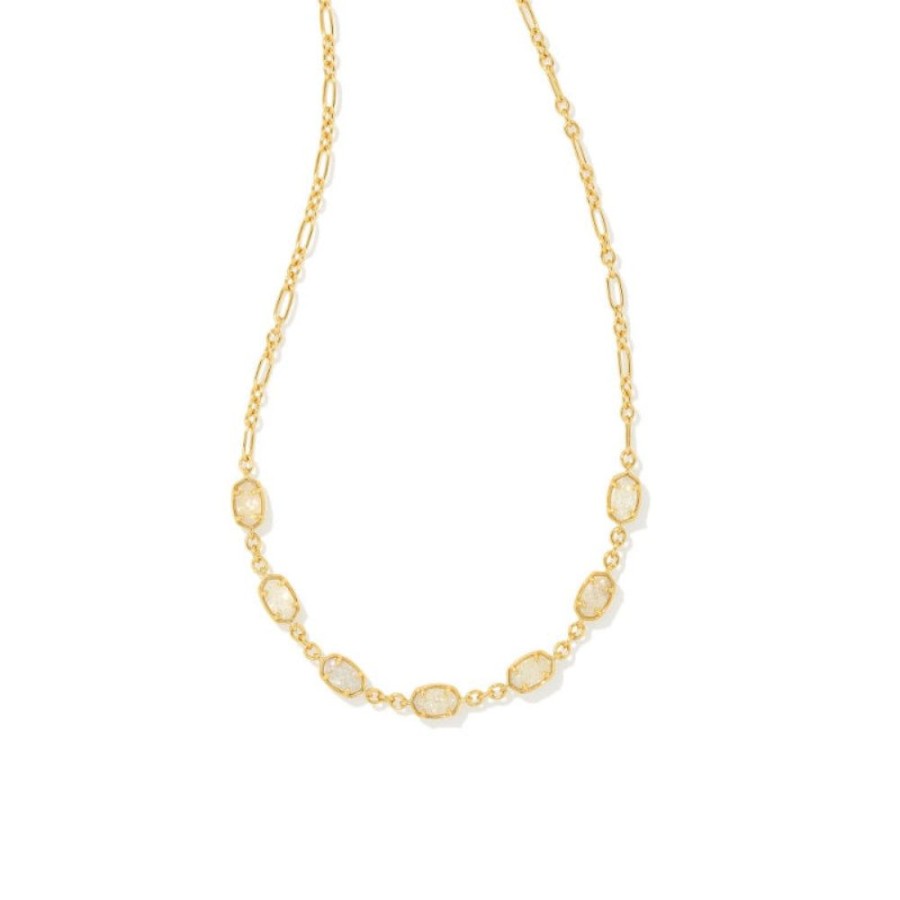 Jewelry Kendra Scott | Kendra Scott Emilie Strand Necklace In Drusy