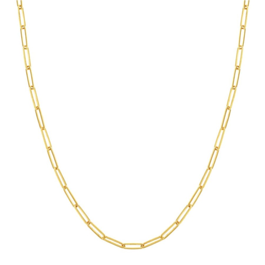 Jewelry Smyth Jewelers | 14K Gold Paperclip Chain Necklace