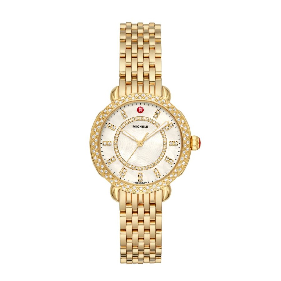 Timepieces Michele | Michele Sidney Classic Gold