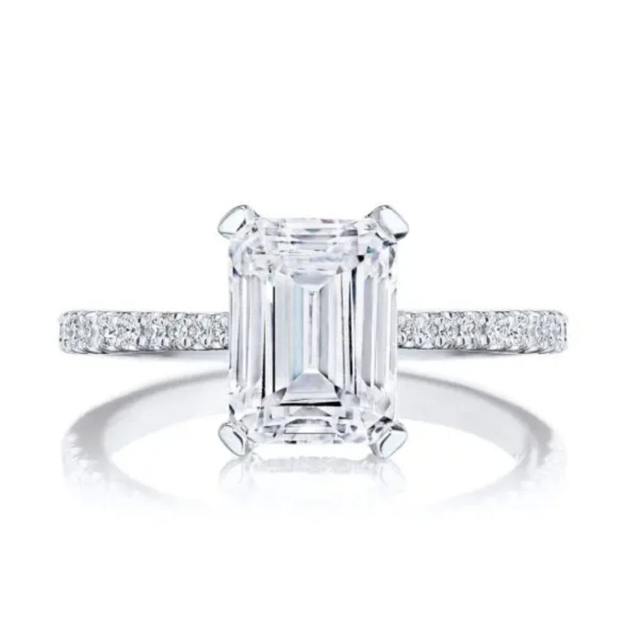 Jewelry Tacori | Tacori Simply Tacori Emerald Solitaire Engagement Ring