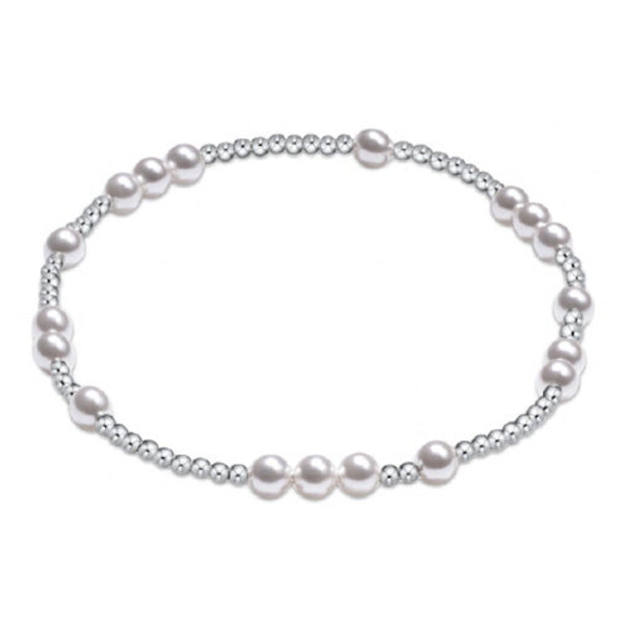 Jewelry enewton | Enewton Extends Hope Unwritten Sterling Bead And Pearl Bracelet