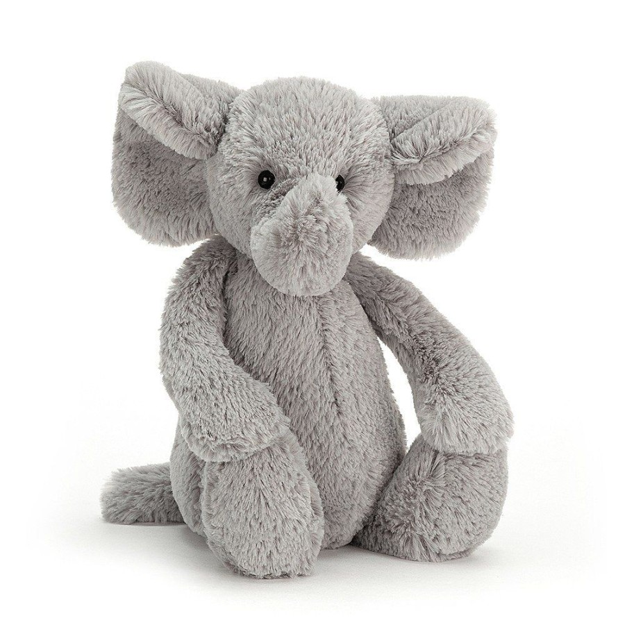 Gifts Jellycat | Jellycat Bashful Grey Elephant