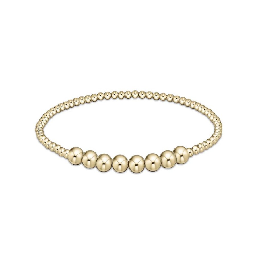 Jewelry enewton | Enewton Classic Beaded Bliss Bracelet - Gold