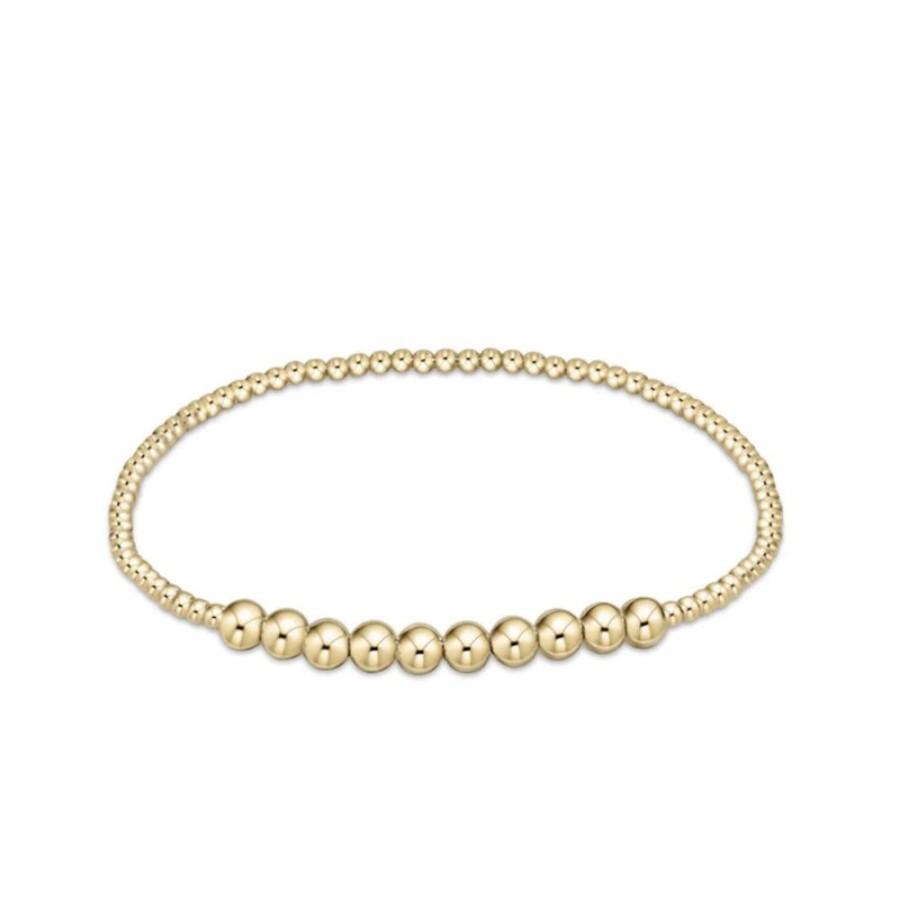 Jewelry enewton | Enewton Classic Beaded Bliss Bracelet - Gold