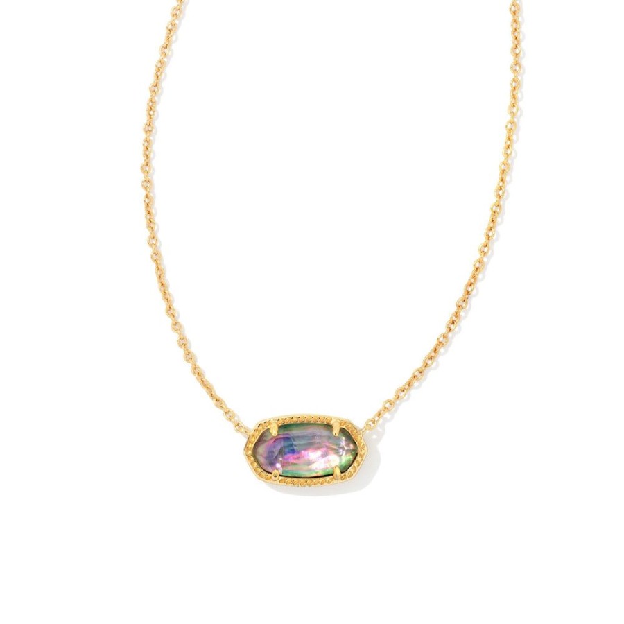 Jewelry Kendra Scott | Kendra Scott Elisa Pendant Necklace In Lilac Abalone