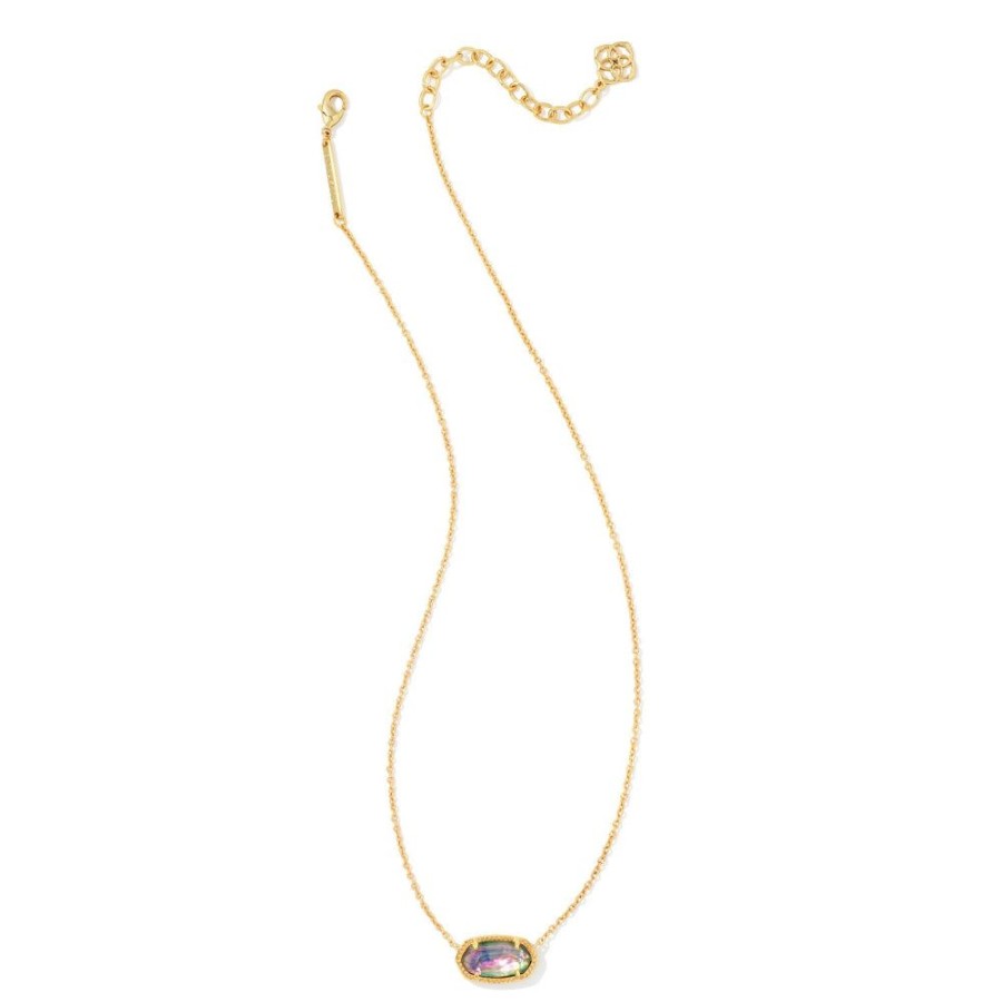 Jewelry Kendra Scott | Kendra Scott Elisa Pendant Necklace In Lilac Abalone