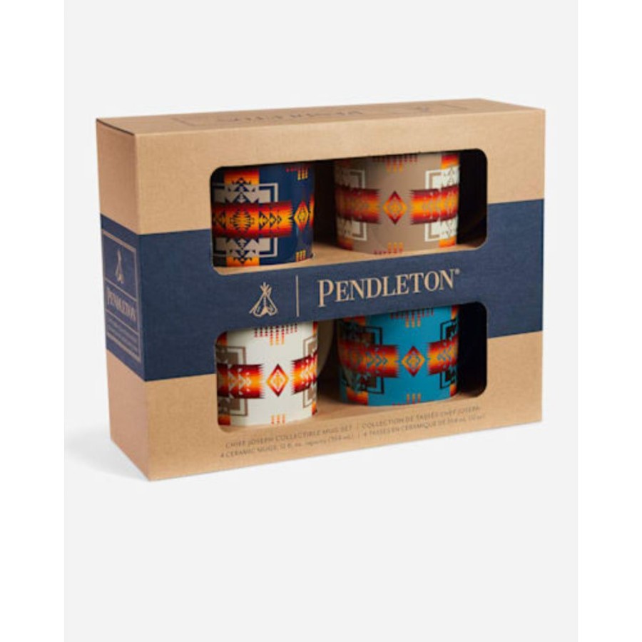 Gifts Pendleton | Pendleton Chief Joseph 12Oz Ceramic Mugs, Set Of 4