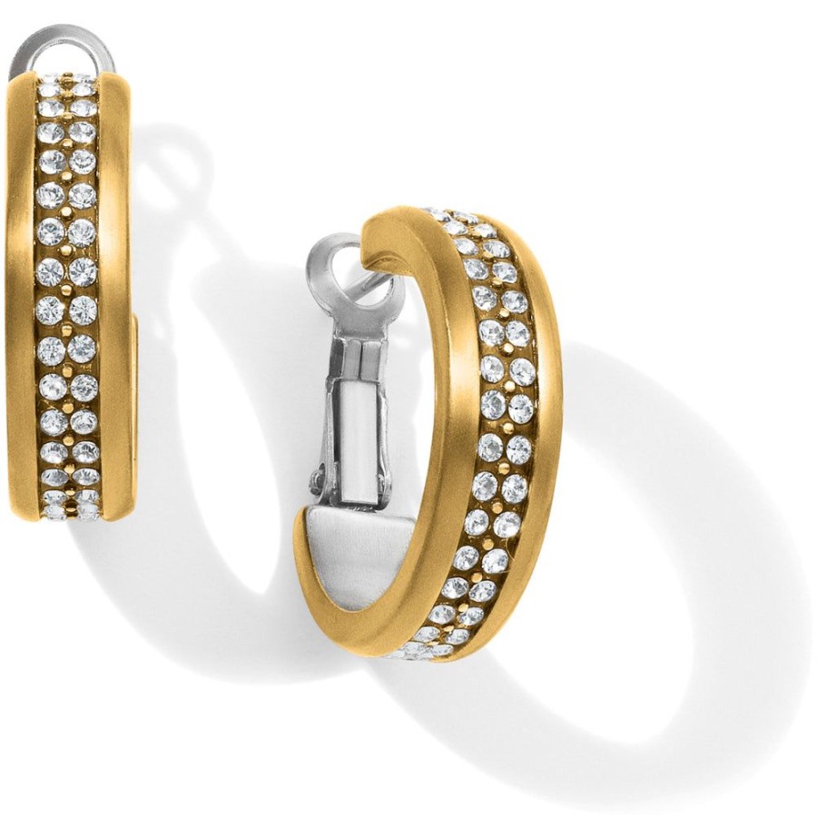 Jewelry Brighton | Brighton Meridian Two Tone Hoop Earrings