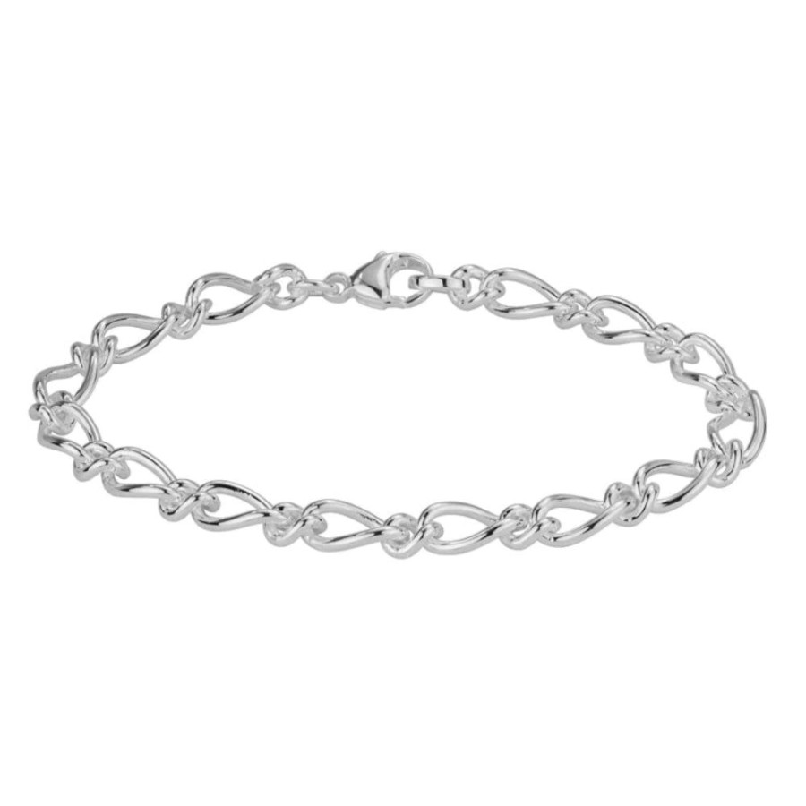 Jewelry Smyth Jewelers | Sterling Silver Figaro Link Bracelet