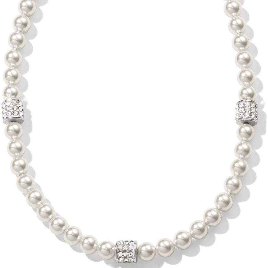 Jewelry Brighton | Brighton Meridian Petite Pearl Station Necklace