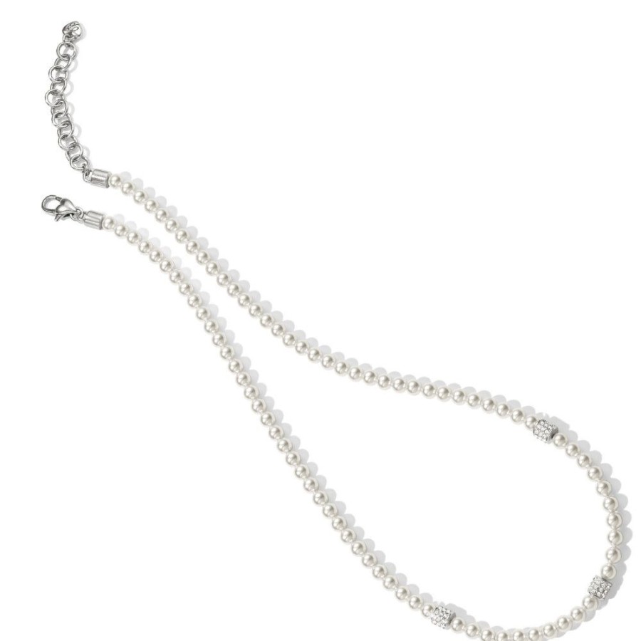 Jewelry Brighton | Brighton Meridian Petite Pearl Station Necklace