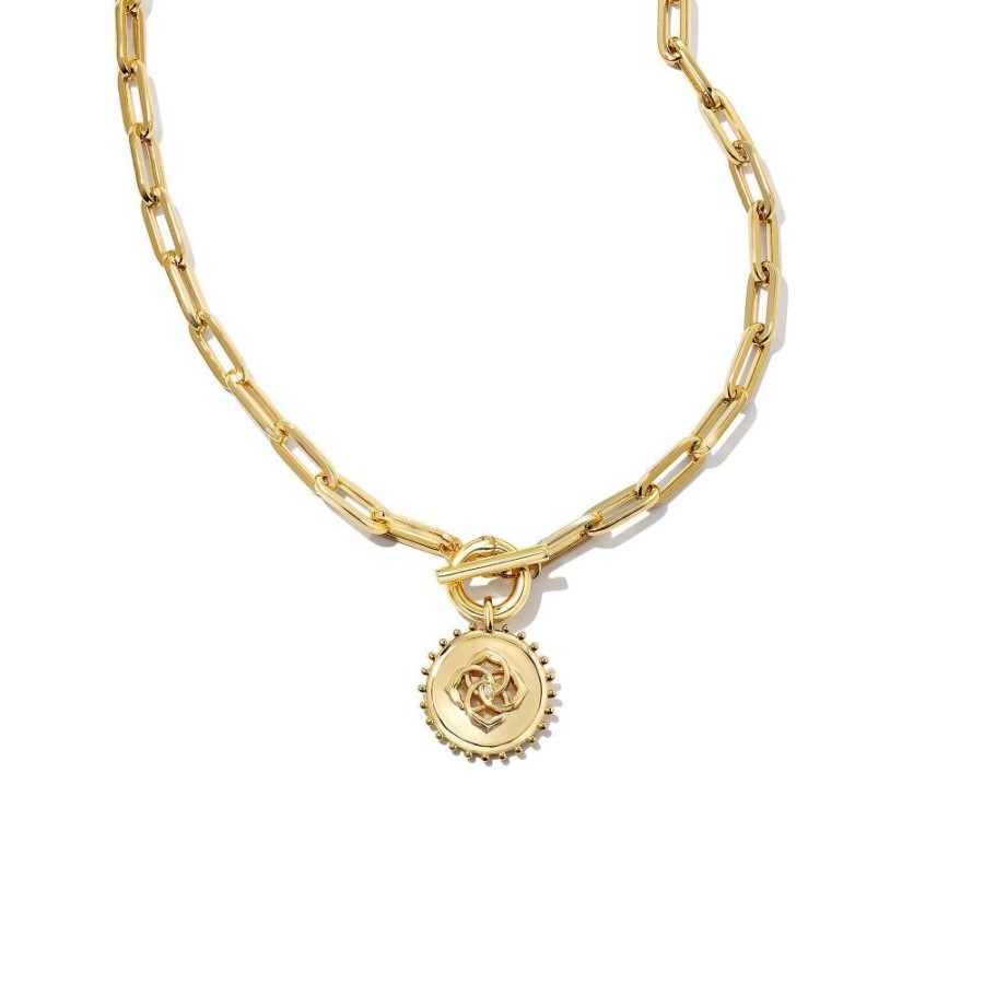 Jewelry Kendra Scott | Kendra Scott Brielle Medallion Chain Necklace