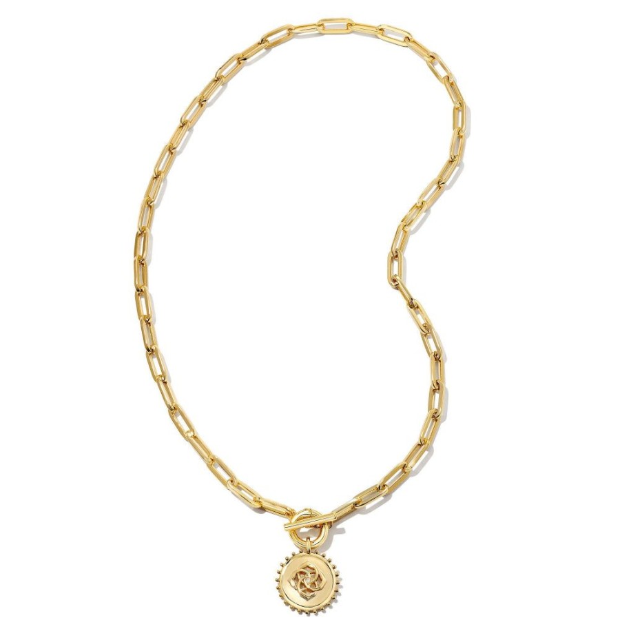 Jewelry Kendra Scott | Kendra Scott Brielle Medallion Chain Necklace