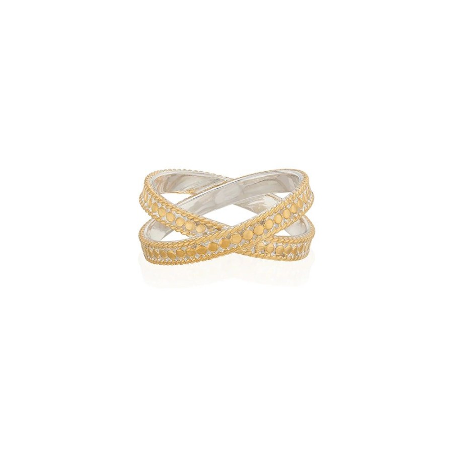 Jewelry Anna Beck | Anna Beck Thin Cross Ring